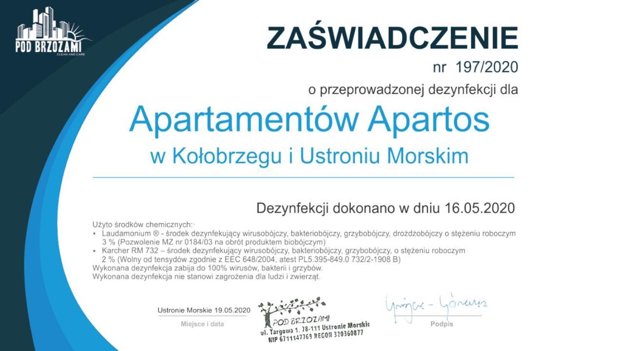 Apartos Blizej Morza Kołobrzeg Extérieur photo
